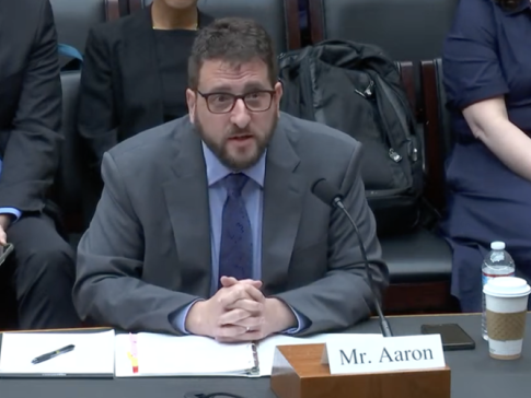 Free Press Action Co-CEO Craig Aaron testifying before Congress