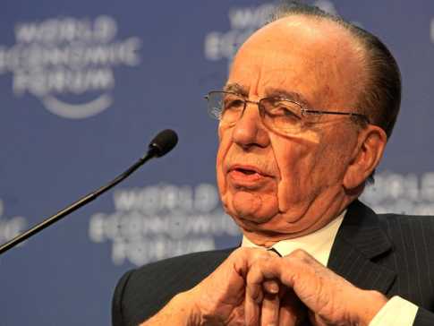 Rupert Murdoch at the World Economic Forum