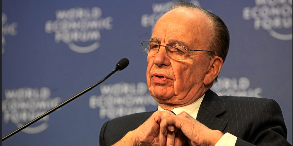 Rupert Murdoch at the World Economic Forum